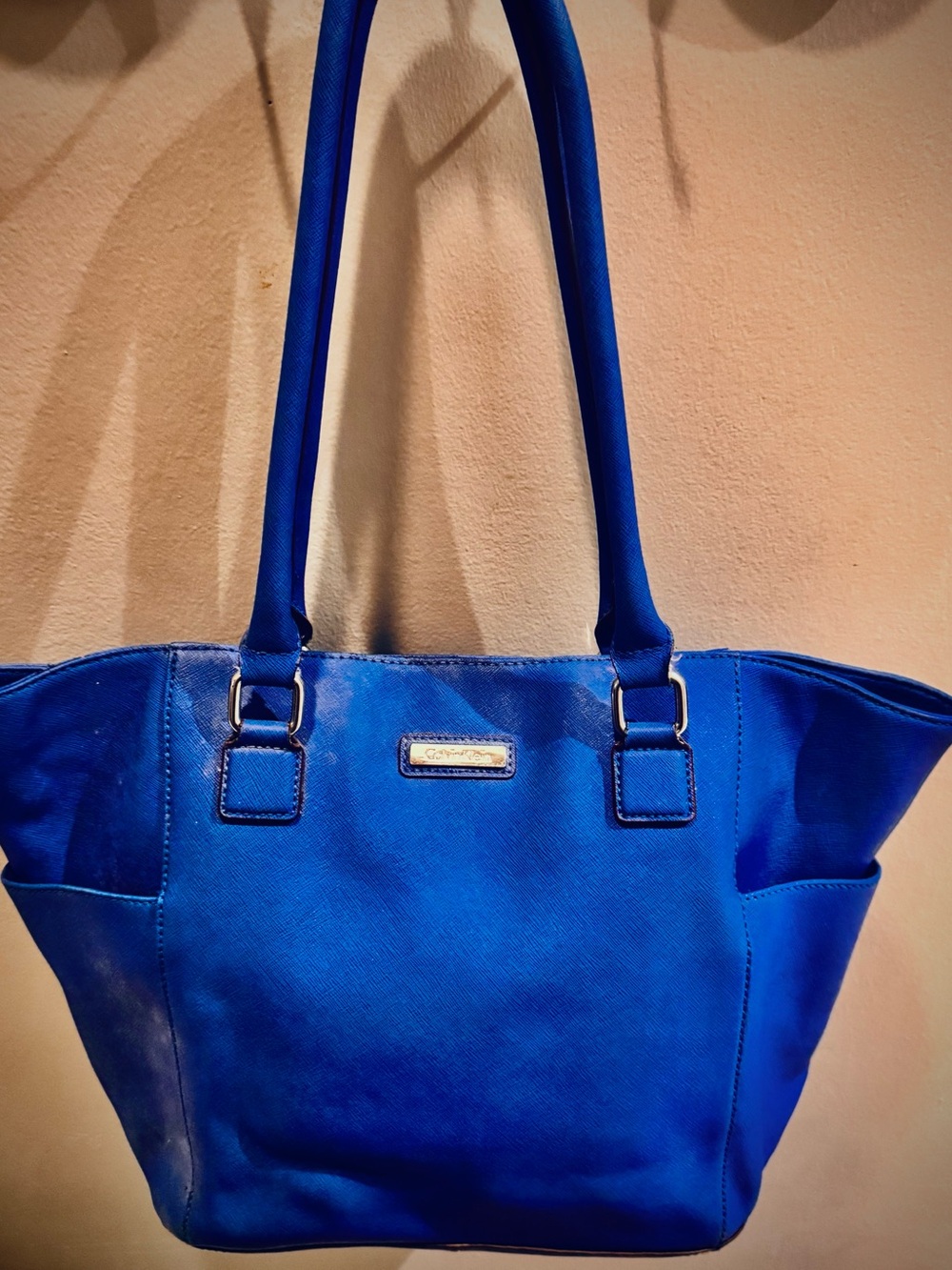 Calvin Klein Blue Designer Tote – Spacious & Chic